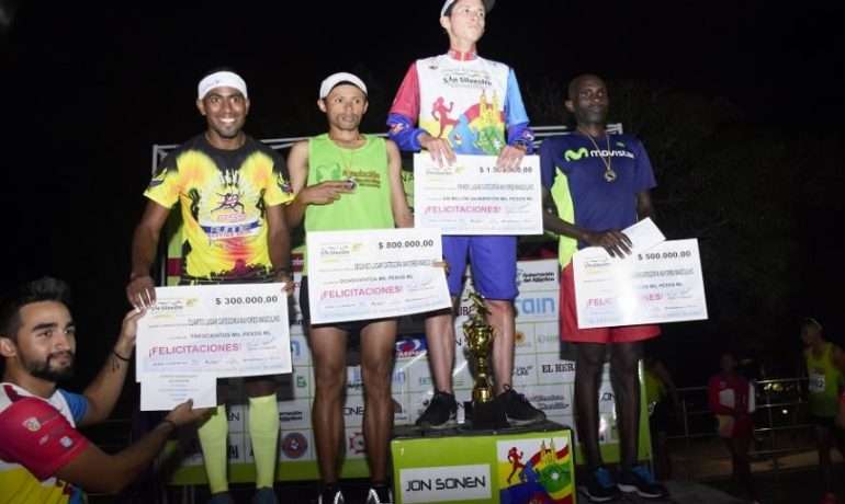 Colombianos reinaron en la carrera de San Silvestre en Barranquilla